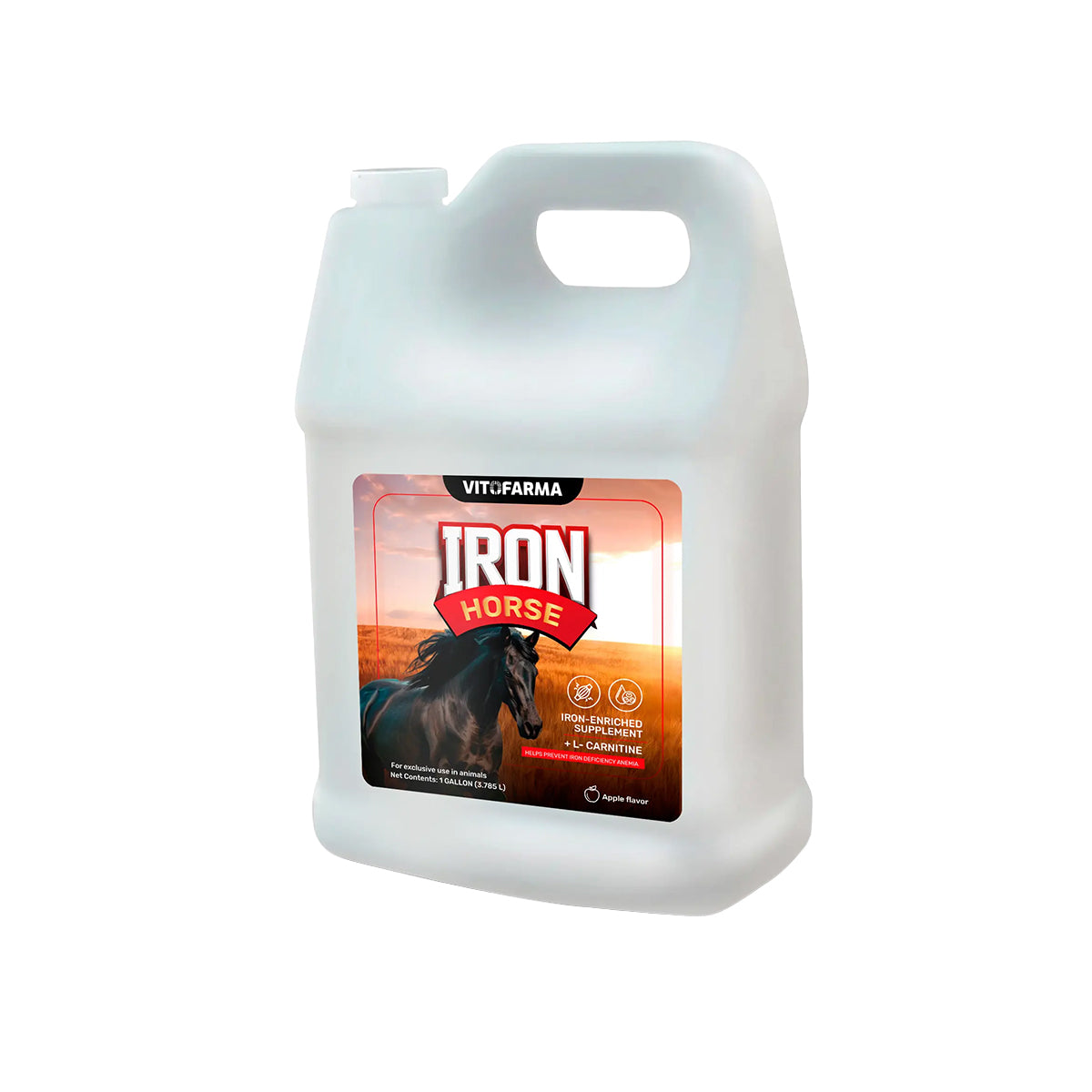 l carnitina para caballos Iron Horse – Iron Supplement Plus L-Carnitine – Productos Veterinarios del  Sur