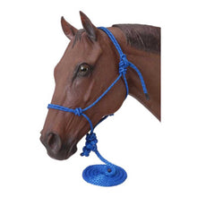 Cargar imagen en el visor de la galería, Tough1 Poly Rope Halter with 10' Lead