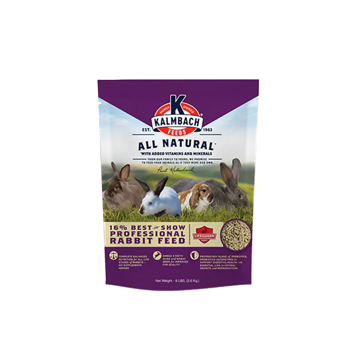 16% Best-in-Show Rabbit Pellet – Productos Veterinarios del Sur