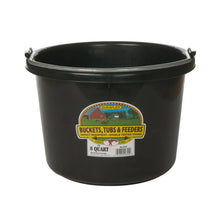 Cargar imagen en el visor de la galería, Prácticos y económicos, este cubo redondo cuenta con un asa de alambre resistente. Mide 11,5 pulgadas de diámetro por 8,5 pulgadas de alto, contiene 2 galones.
