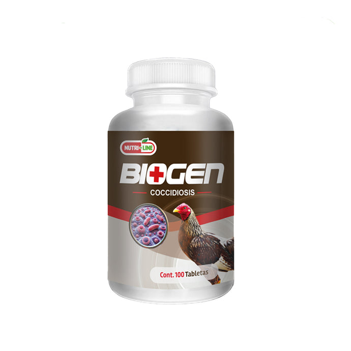 Biogen Coccidiosis. Formulado para prevenir y tratar la coccidiosis en aves de corral. 