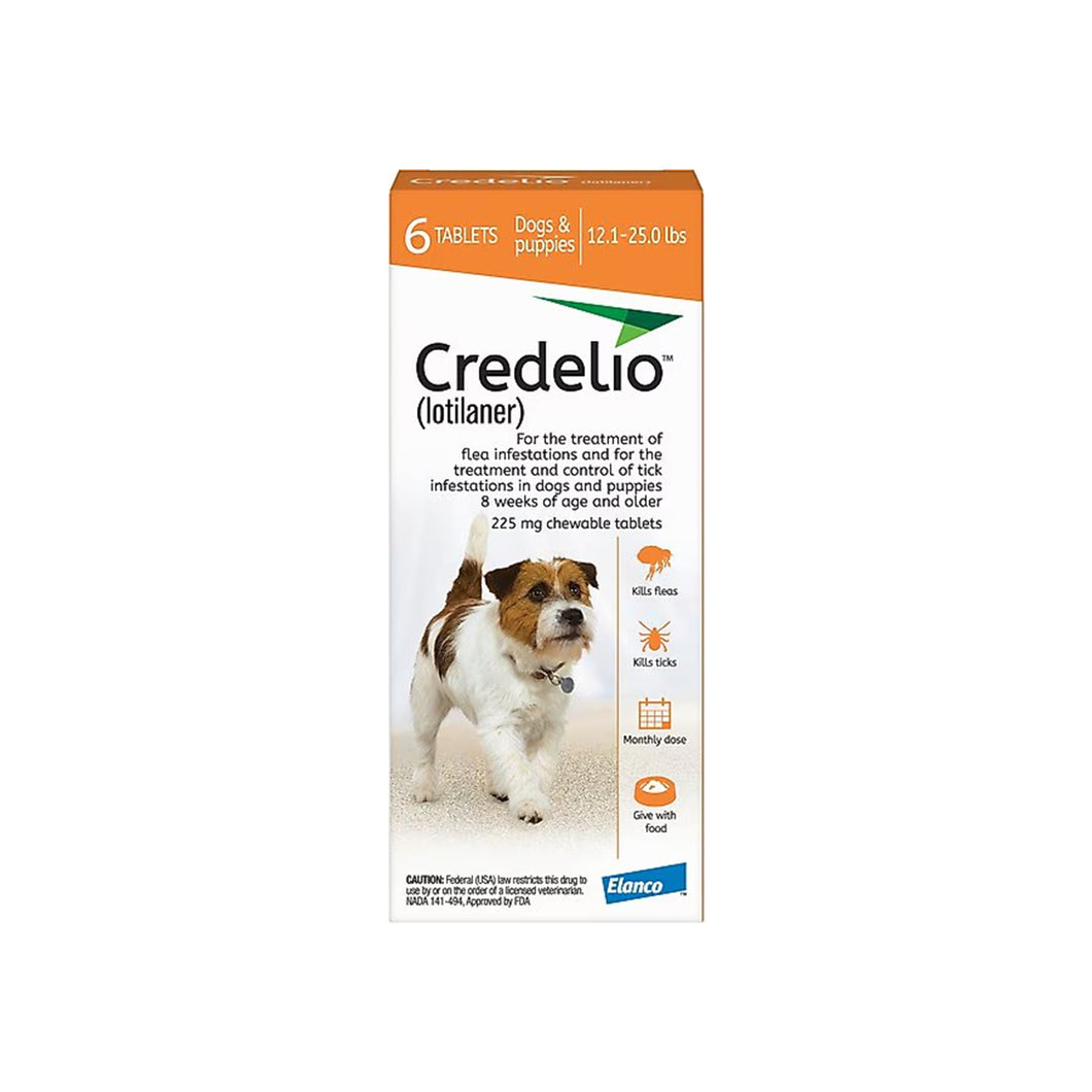 Credelio 12.1 a 25.0 lbs (individual)