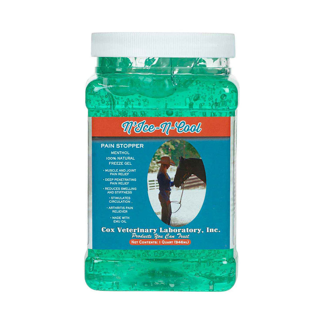 N'ice-N-Cool – Gel Natural Refrescante para Alivio Muscular en Animales