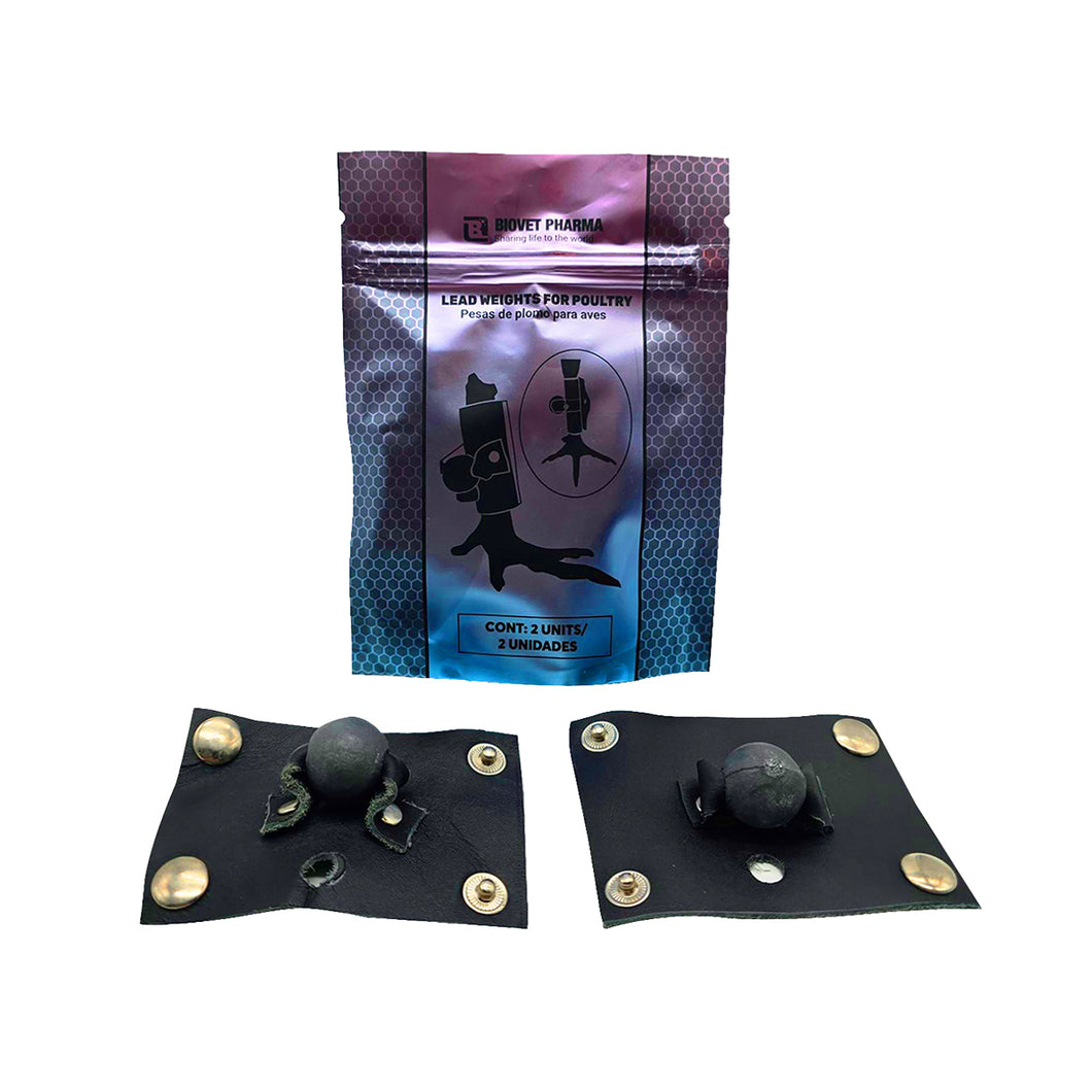 Pesa para aves / Lead Weigths for Poultry