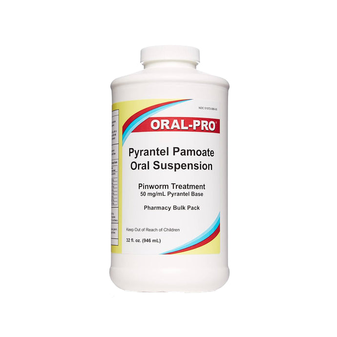 Pyrantel Pamoate Suspension es un desparasitante de uso oral, disponible sin receta, utilizado tanto en humanos como en animales bajo uso extra-etiqueta. Su fórmula de amplio espectro ayuda a eliminar y controlar eficazmente parásitos intestinales que afectan la salud y el bienestar.
